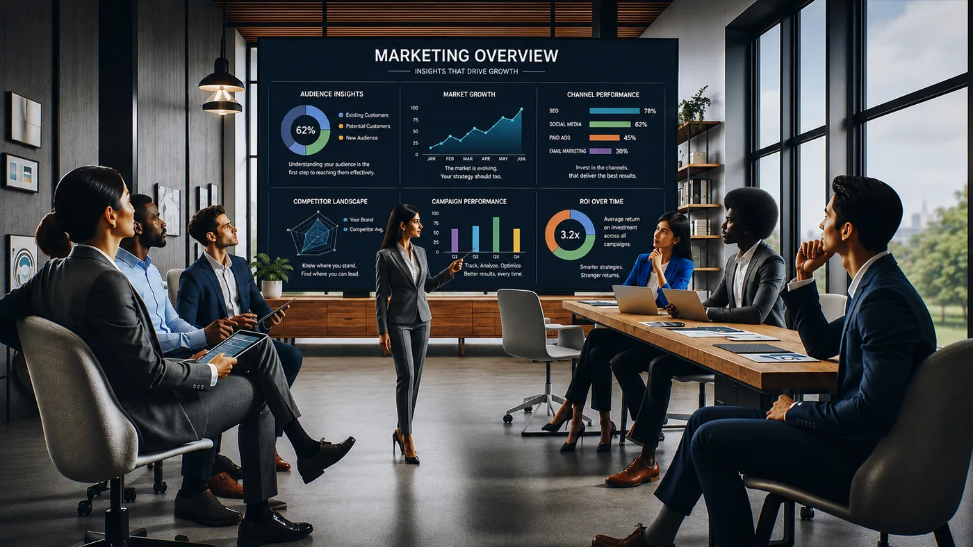 Overview of Parallax Strategies' digital marketing approach