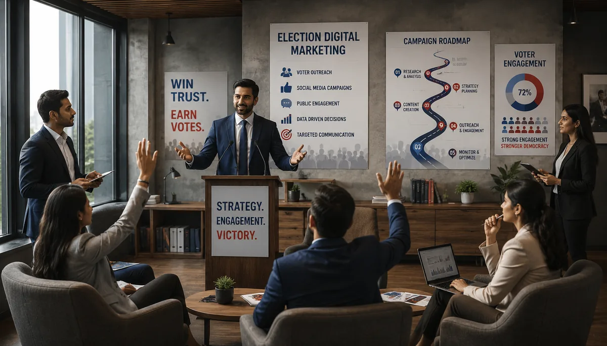 Political campaign strategy discussion